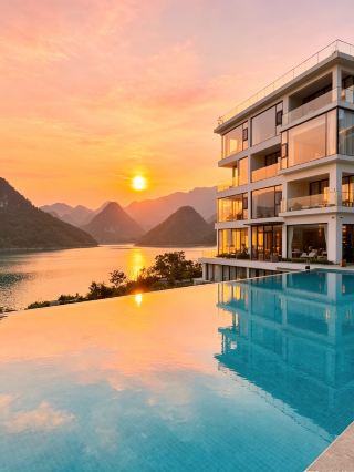 Stay at Qingyuan Taohuahu landscape painting lake Xi · Yun Zhan homestay (Qingyuan Taohuahu branch) no need to travel far to Guilin or Erhai! 2-hour drive from the Pearl River Delta to Qingyuan