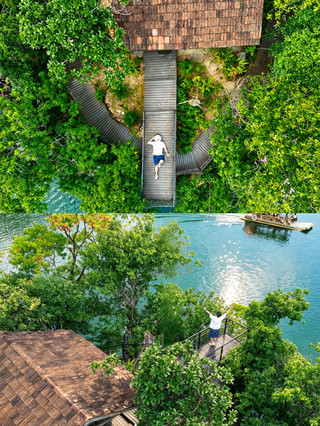 The "Little Bali" of Hangzhou hidden in the Dwelling in the Fuchun Mountains! Perfect for a family water getaway this holiday