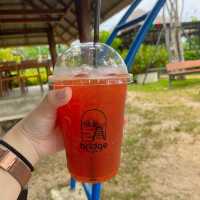 📍 Bridge cafe & สะพานไม้ไผ่ ท่าเลน กระบี่ 