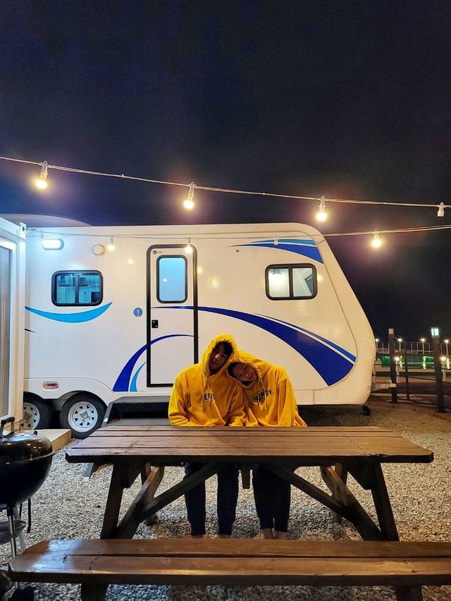 전객실 오션뷰 리조트감성 포항 포에스카라반🏝