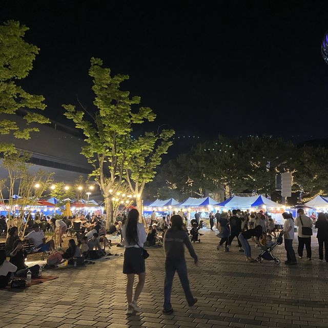 대전 아이와 함께 엑스포 한빛탑 축제 음악분수, 푸드트럭