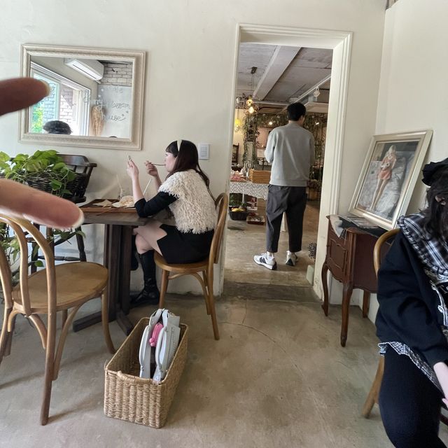 🌸연남동 테라스가 있는 볕 좋은 카페, 연남동벚꽃집