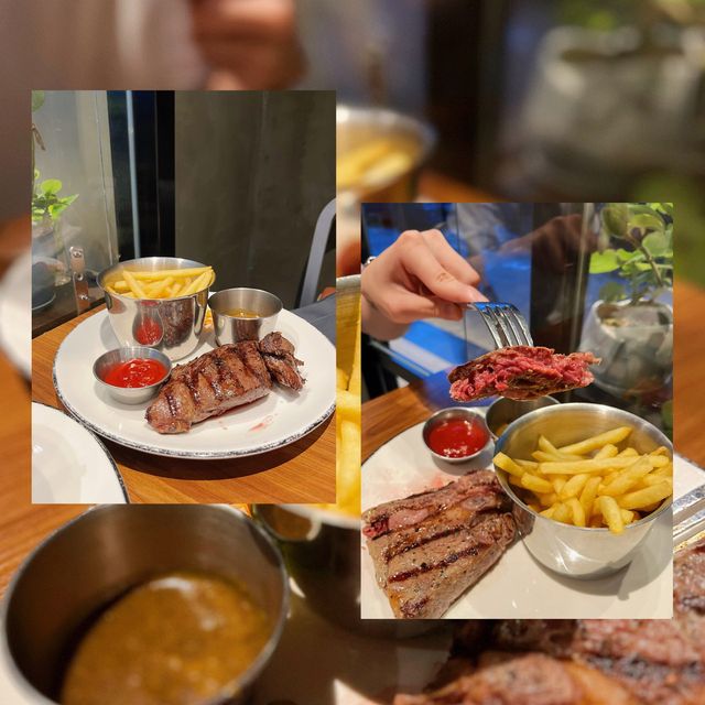深水埗工業風扒房任食薯條🥩人均$190 
