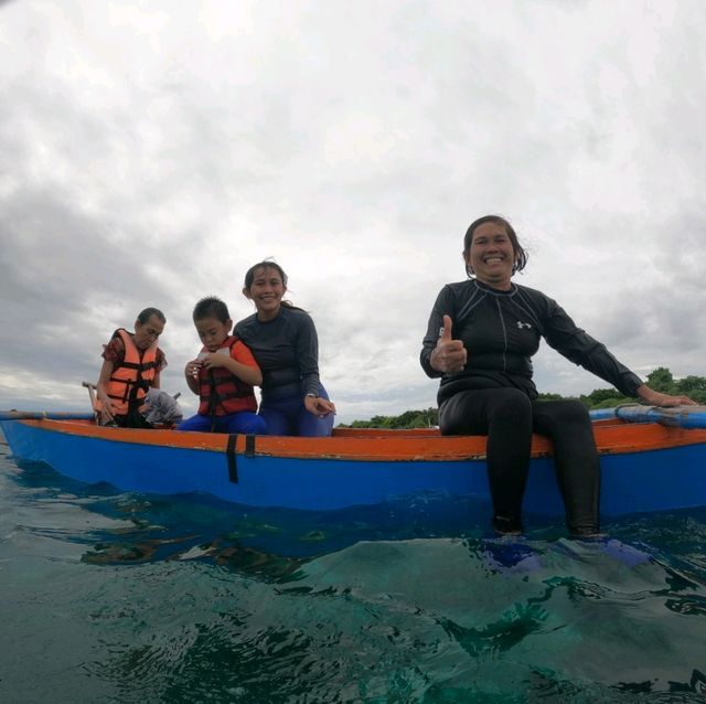 Balicasag Island, Bohol escaped 