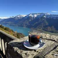 Culinary Delight at the top of Harder Kulm!