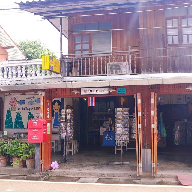 태국 시골마을 빠이에서 한국으로 엽서 보내기📮