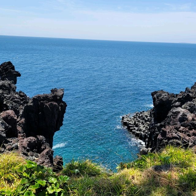 자연의 아름다움이 가득한 대포주상절리🏞 자연의 아름다움이 가득한 대포주상절리🏞