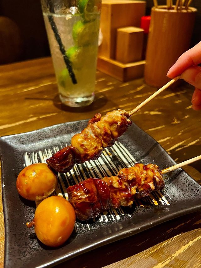 香港美食🍀銅鑼灣炭火燒鳥店
