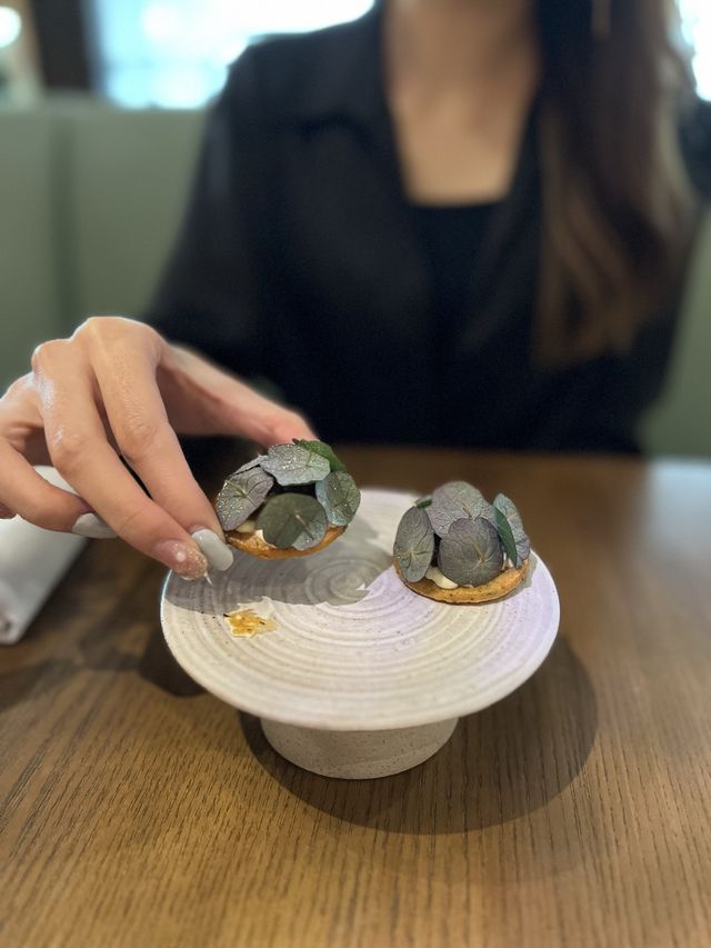 【🦁 米芝連一星+綠星】擺盤精緻可持續餐飲！