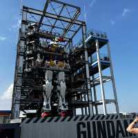 The stunning Gundam factory 