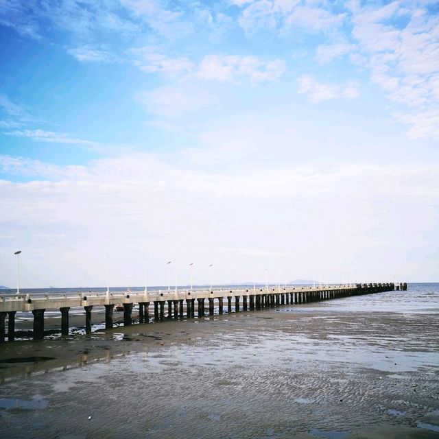 หาดวอนนภา หาดบางแสนล่าง