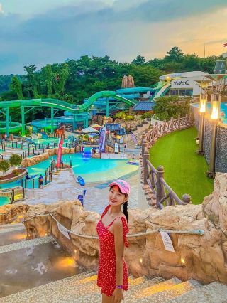 A hot spot where you can enjoy a water park, spa, hot spring snack bar, and more🔥