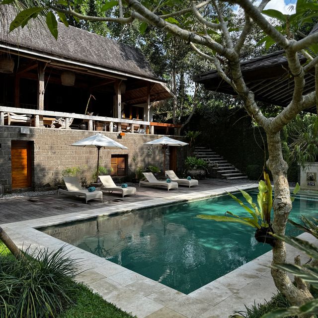A very serene and quiet resort in Canggu