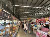 เดินตลาดนัดบุญอนันต์ ตลาดเย็นสงประภา ดอนเมือง