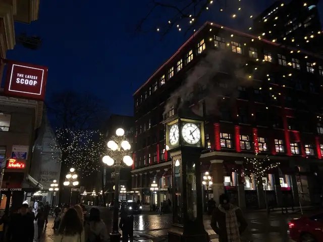 크리스마스 시즌의 캐나다 밴쿠버🇨🇦🎄☃️