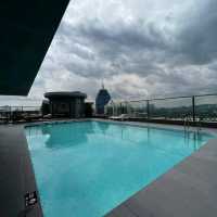 Hilton Garden Inn South- rooftop pool