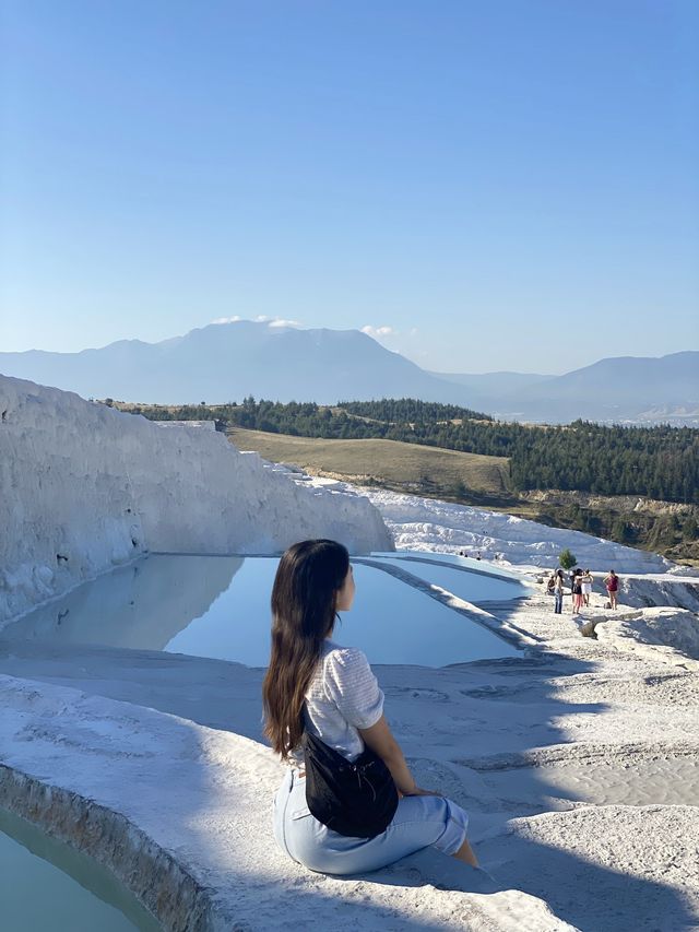 눈 부신 터키 명소, 파묵칼레 석회붕✨