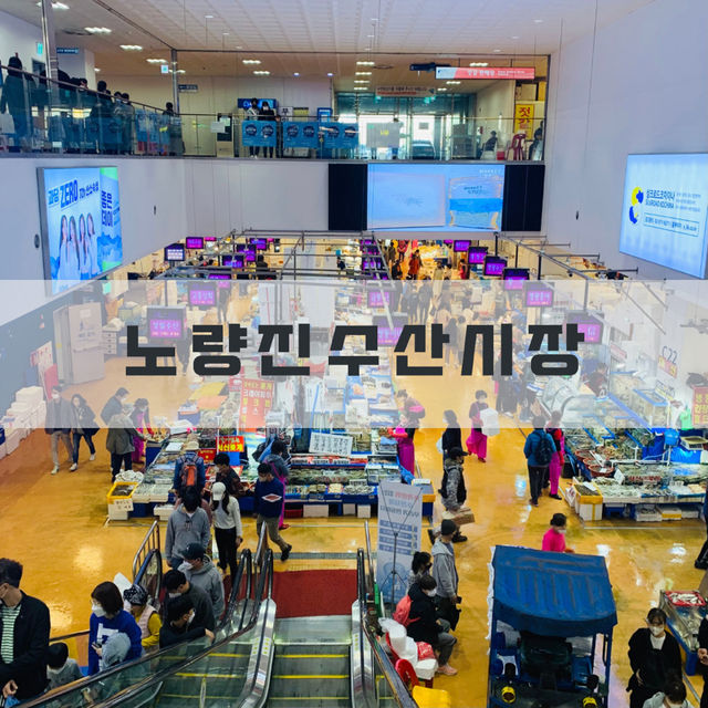 韓国旅行でおすすめ！ノリャンジン水産市場🐟
