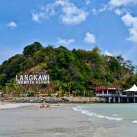 Langkawi Island in the hot summer