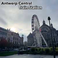 Antwerp Iconic Architecture Meet Ferris Wheel