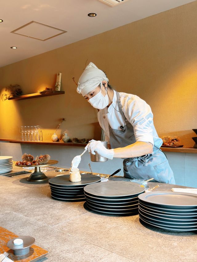 교토에서 엄청난 비쥬얼을 보여주는 몽블랑 맛집 와구리 센몬
