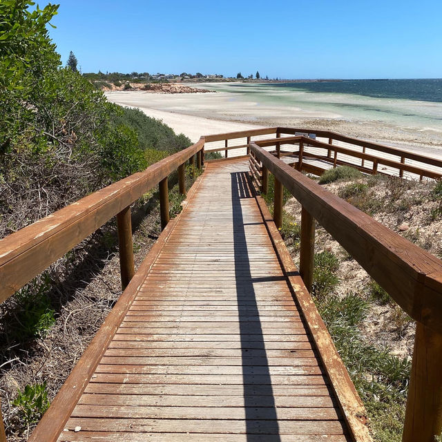 The coastal towns in South Australia 