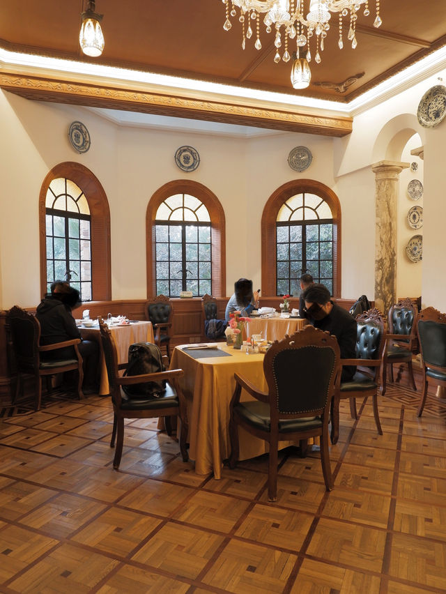 上海馬勒別墅~自助早餐環境比食物更吸引