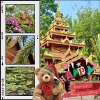 曼谷Pariwat Temple：佛教禪意畫捲