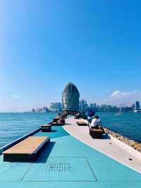 【北角】東岸公園：防波堤上欣賞維港景色