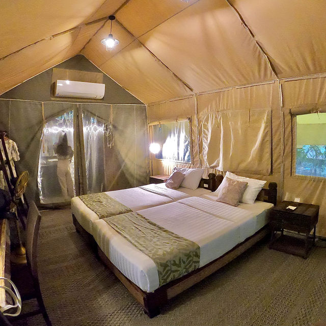 Hintok River Camp at Hellfire Pass 