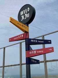 제주여행의 마무리는 ✈️ 제주공항 전망대에서 오션뷰 즐기기!
