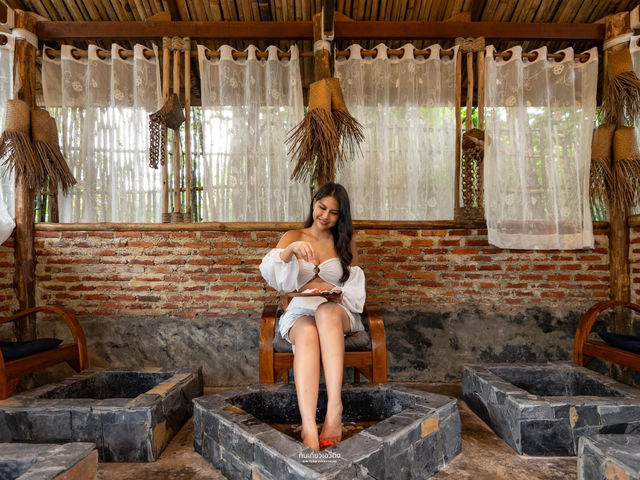 ที่พักบ่อเกลือ น่าน กับวิวสุดปัง บรรยากาศสุดชิลล์