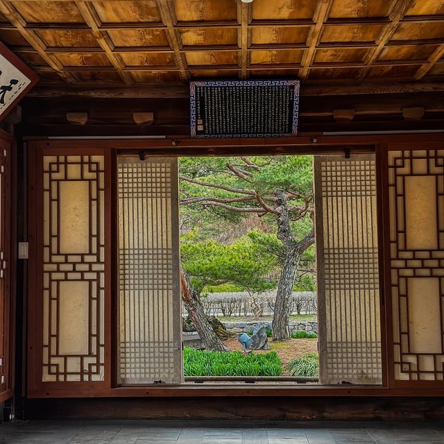韓国伝統家屋の美しさが伝わる船橋荘