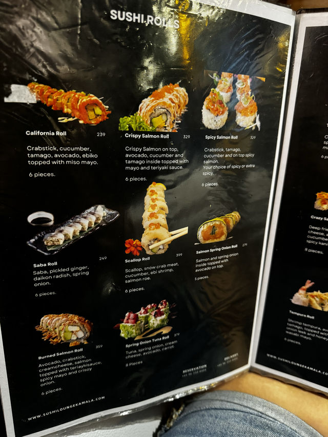 タイ🇹🇭プーケット　🍸barと寿司ラウンジ🍣