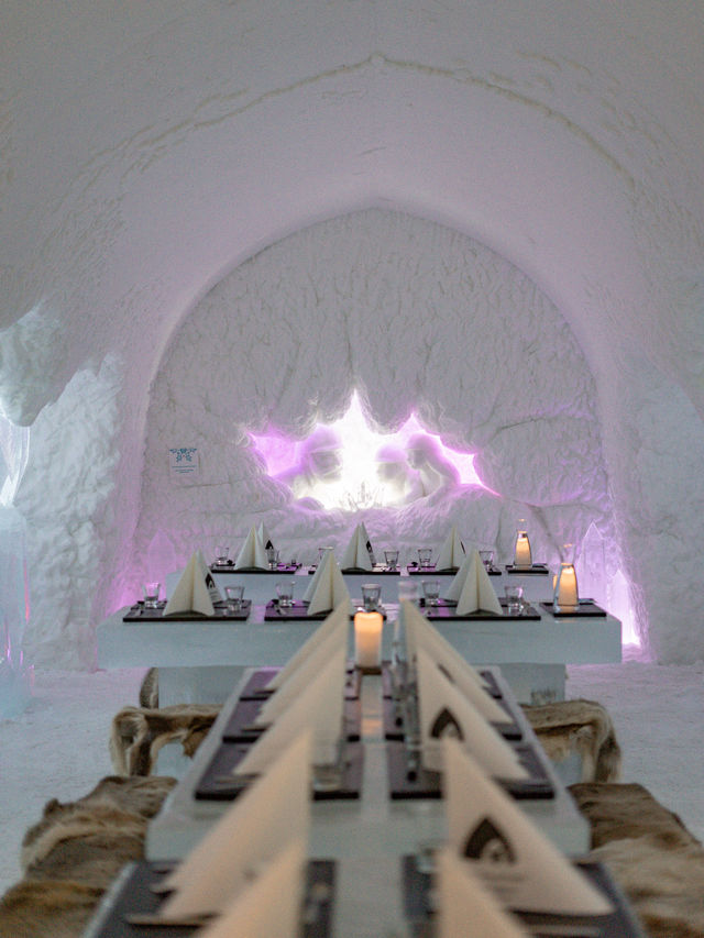 📍Arctic SnowHotel & Glass Igloos