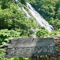 雙美瀑布-知床半島最大瀑布，獲選日本百大瀑布及知床八景之一