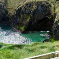 Hiking to the Carrick-a-Rede Rope Bridge