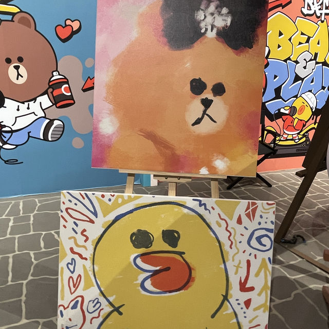 Line Friends粉絲的天堂-熊大麗寶小鎮