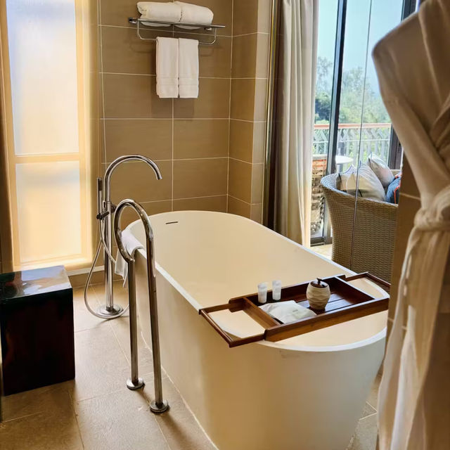 Indulging in Luxury at The Westin Desaru Coast: A Bathtub Experience