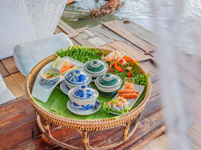 ที่พักริมแม่น้ำกลองบรรนากาศเหมือนนวนิยาย ราาชบุรี