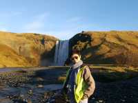 Iceland Majestic Gem: Skogafoss Waterfall