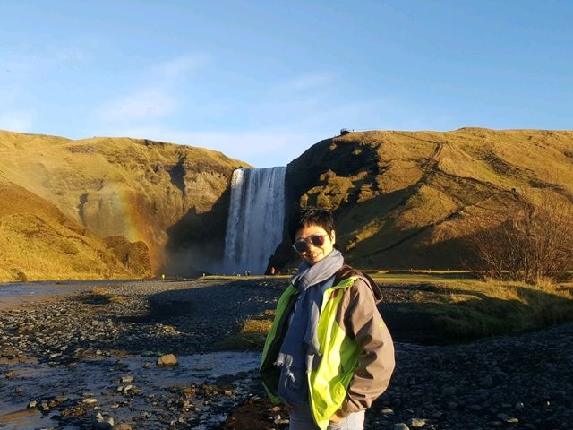 Iceland Majestic Gem: Skogafoss Waterfall