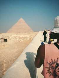 人がいないエジプトのピラミッド🇪🇬この時間に行けば激推しショットが撮れちゃう📸