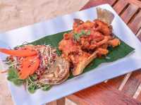 คาเฟ่&บาร์นก Flamingo Phuket ริมทะเล
