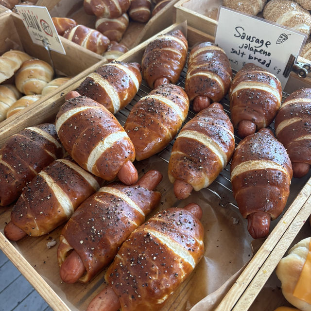【韓国】安国で大人気の塩パン専門店🥐