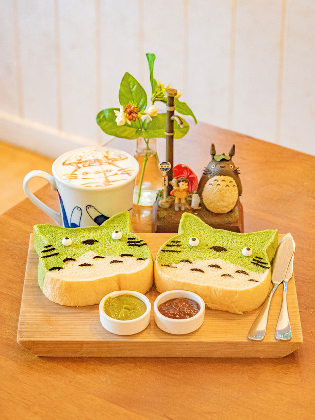 【台湾】最強にかわいいジブリカフェみつけた🌿🤍店全体がジブリの世界🔆 　