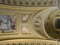 The historical Saint Stephen Basilica in Budapest