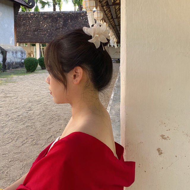 แต่งชุดล้านนา เป็น กาสะลองกับซ้องปีบ