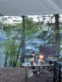 A wonderful camping in park ❤️