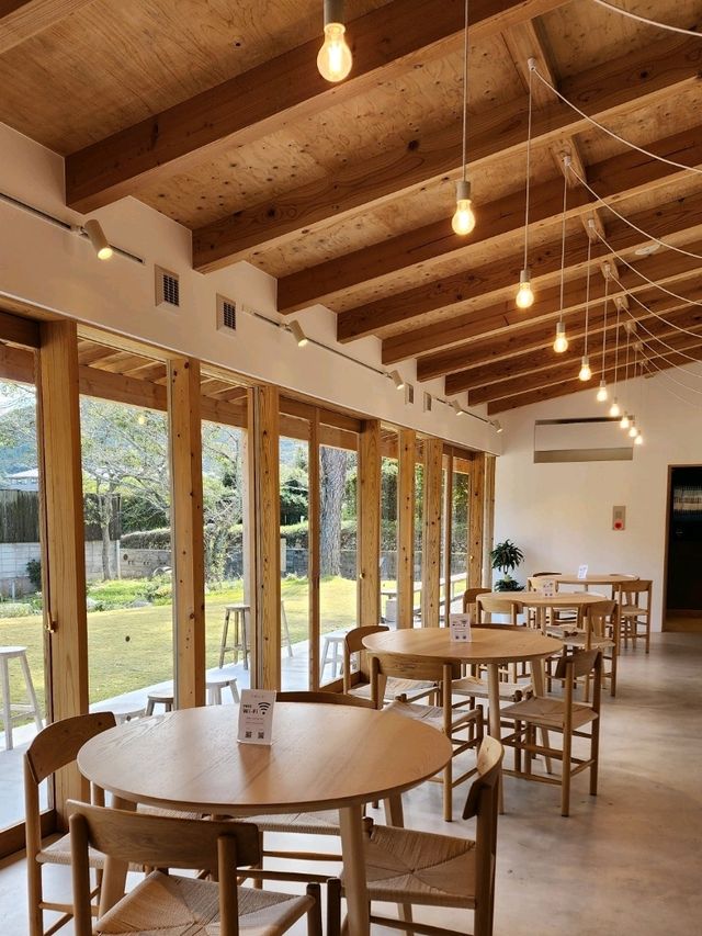 【山口グルメ】湯野温泉・足湯カフェ、湯や晴ル音